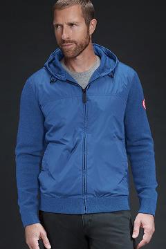 Ropa Canada Goose Hombre Outlet - WindBridge Sudadera Con Capucha Azules XB7584309